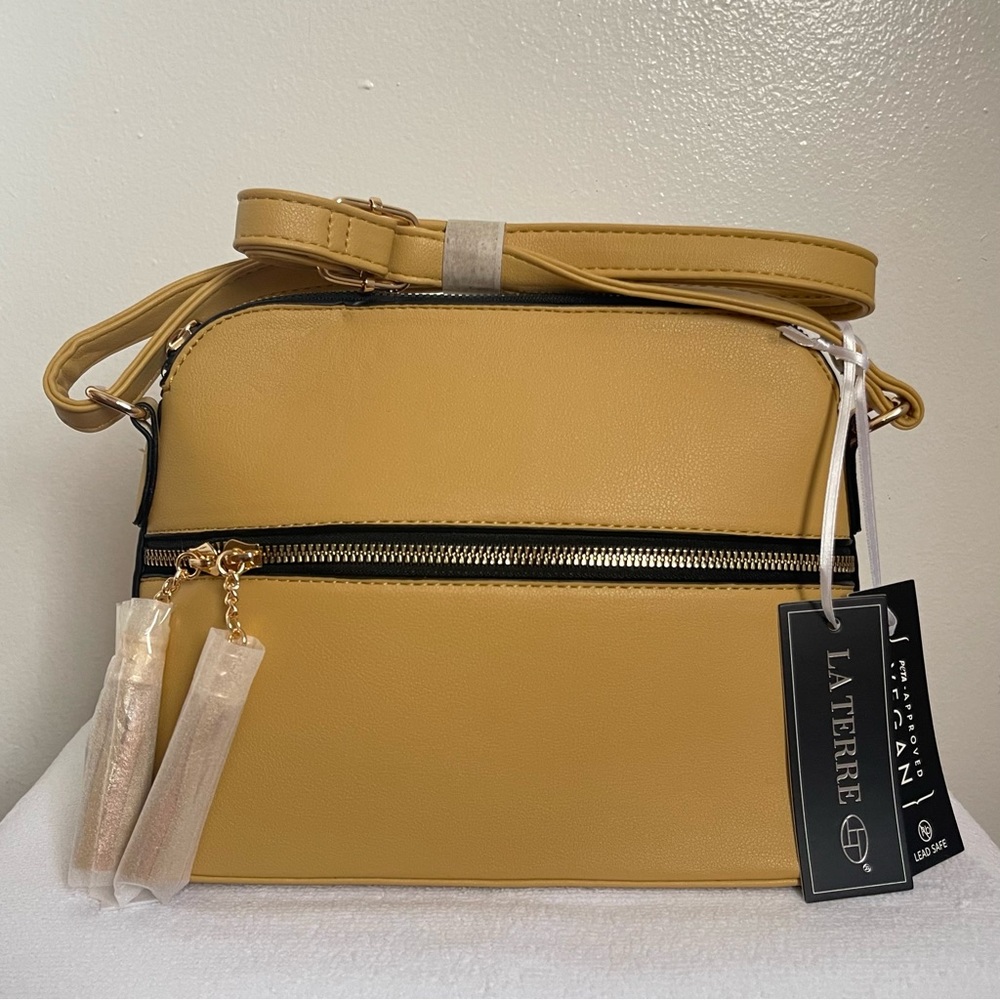 La Terre Vegan Crossbody Bag